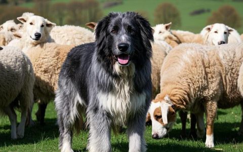 【训狗教程】怎么训练比利牛斯山犬守护羊群