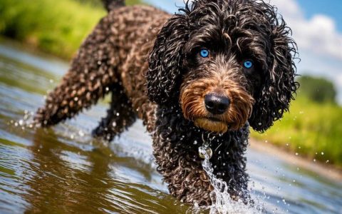 【训狗教程】怎么训练葡萄牙水犬潜水捡物
